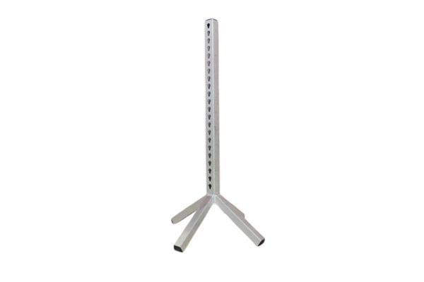Alu støtte Pony ubehandlet (140cm 24mm nøglehuller)