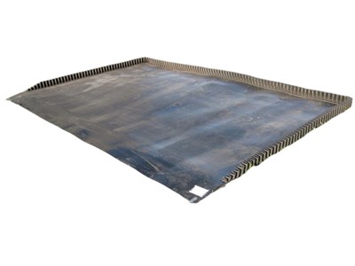 Vandgrav gummi sort L=2,00x4,00m Soft