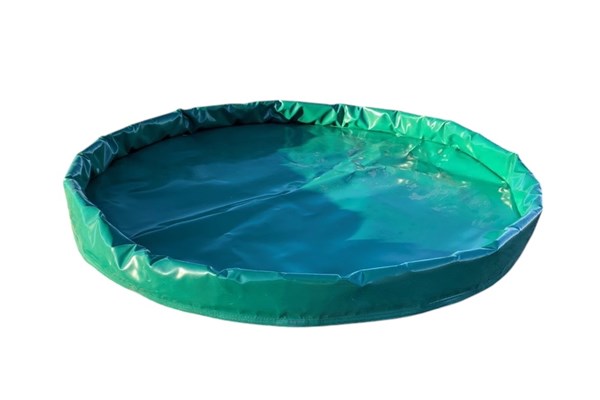 Vandgrav PVC Grøn Rund ø100cm
