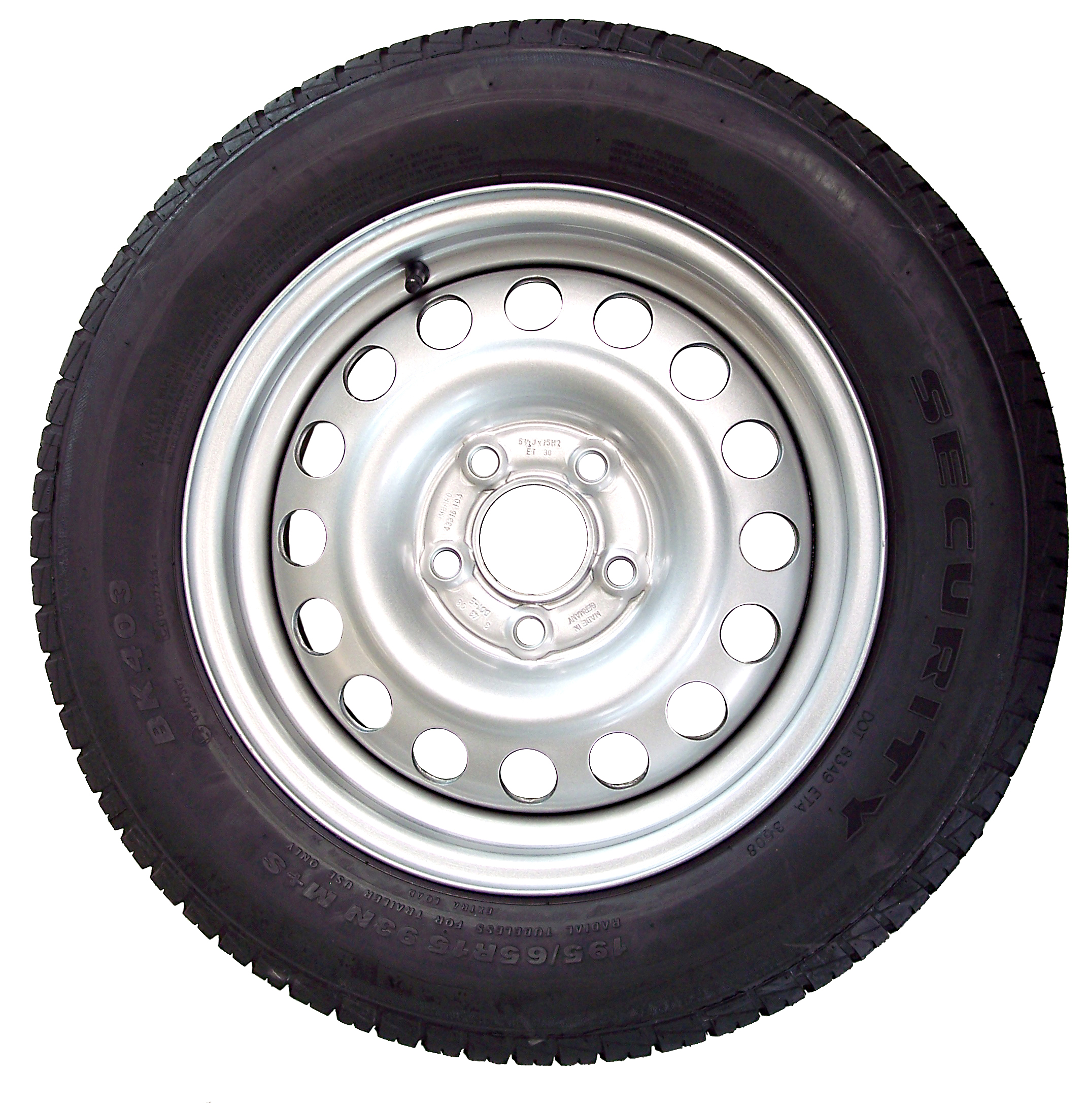 Trailer Hjul 145/80 R13, 5-huls
