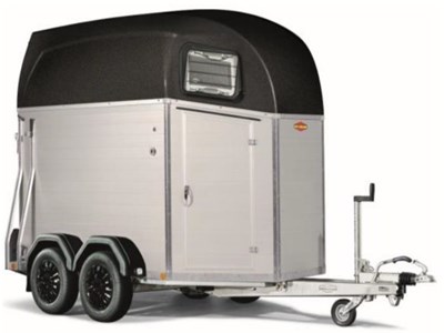Böckmann ALU Champion Esprit S/B Kampagnetrailer 2 heste