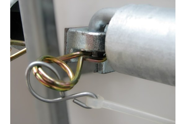 Fjedersplit med plastsnor