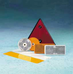 Hvid Refleks retangulær