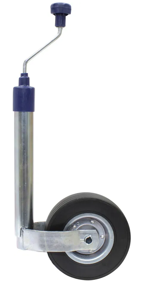 Næsehjul Ø48 bredt masiv/stålfælg