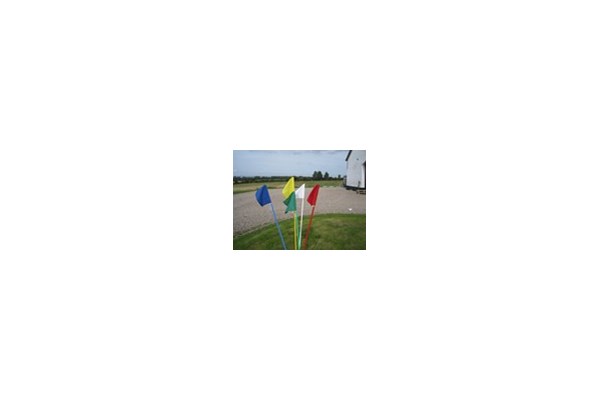 Flag i 5 forskellige farver