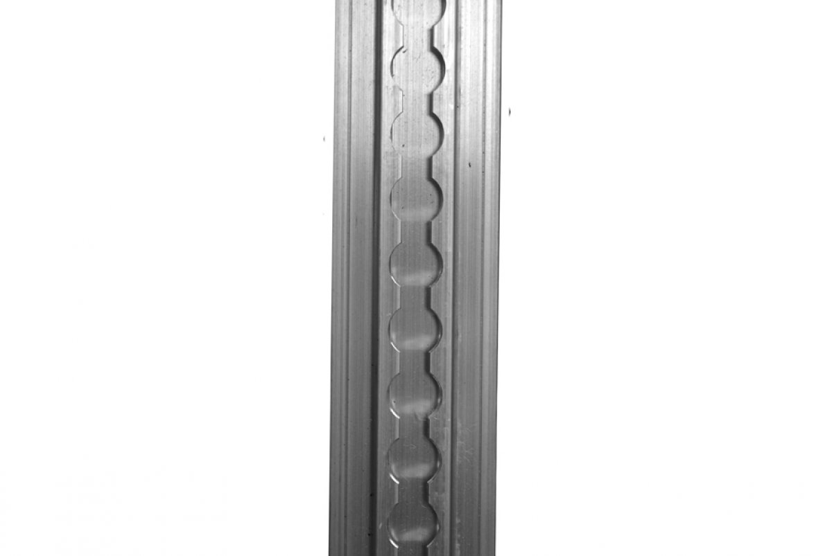 Surringsskinne 3m "Airline" med flange