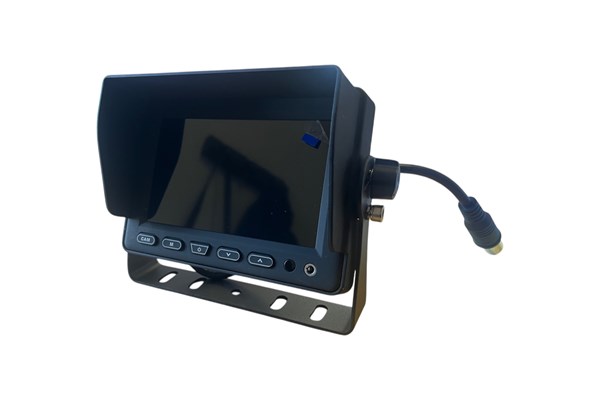 Monitor 5" kabelført 3x4-pin Slimline