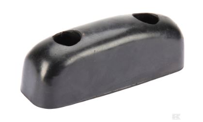 Gummibuffer LxBxH=125x40x40/30mm