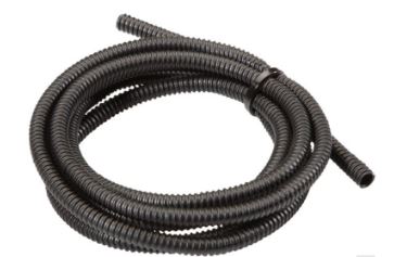 Beskyttelsesrør sort åbent 21,2/16,6mm