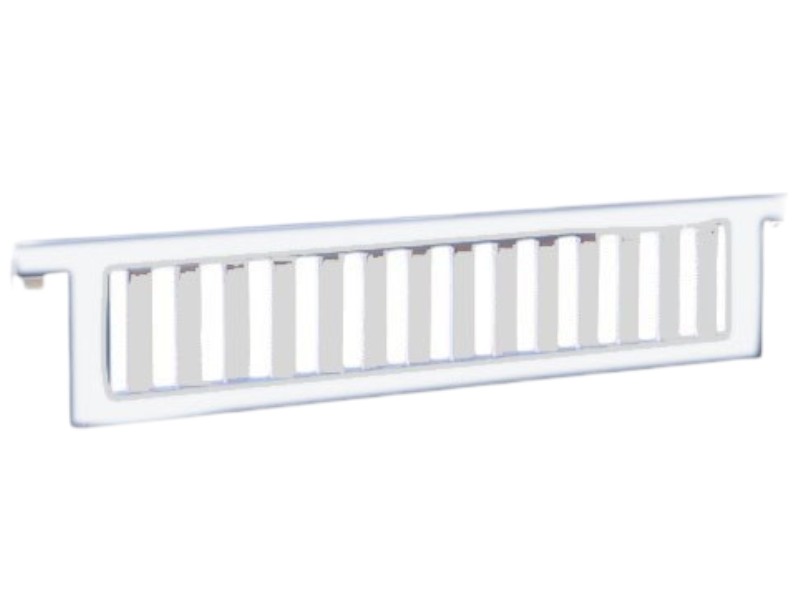 Hængefyld hvid 300x50cm PE-Plast