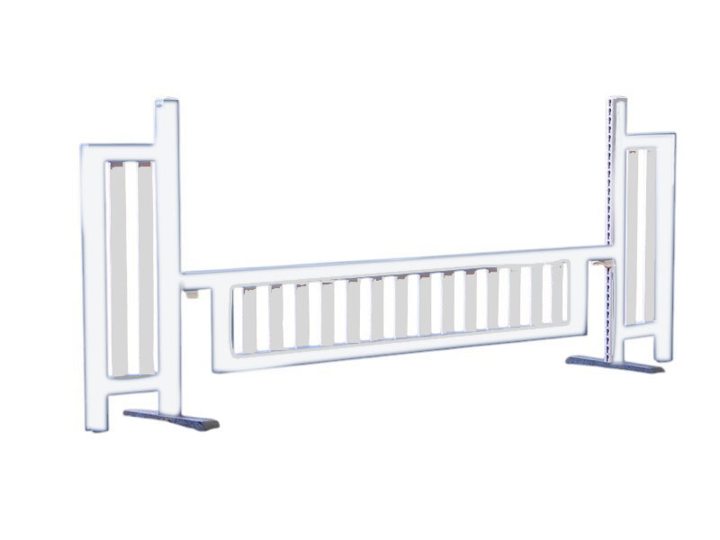 Hængefyld hvid 300x50cm PE-Plast