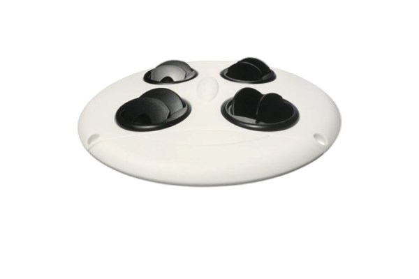 Ventilator Slim Air Skærm med 4 dyse