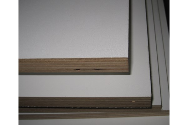 Plade 21x1525x1800mm Hvid/Hvid PPL