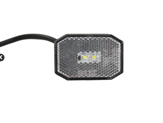 Positionslygte Led Hvid Flexipoint 