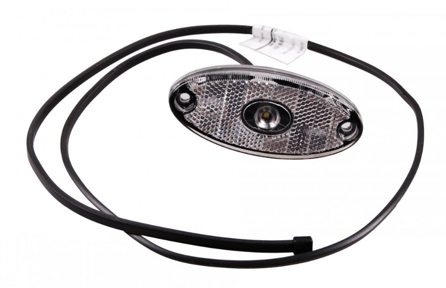 Positions.lygte Aspöck Led hvid m/0,5m kabel