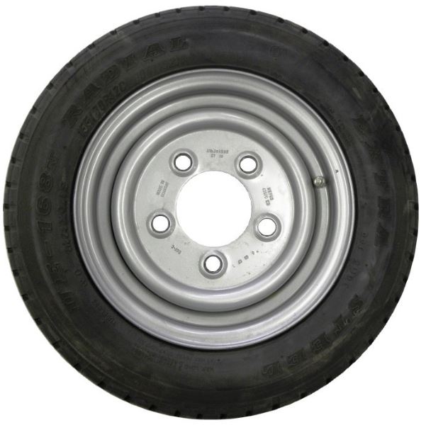Kpl.Hjul 155/70R12C 5 huls
