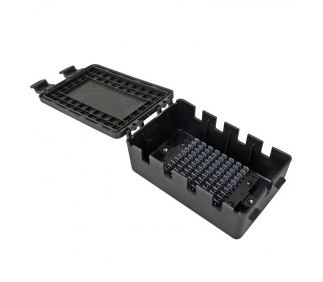 Samledåse 8 polet med gummityller