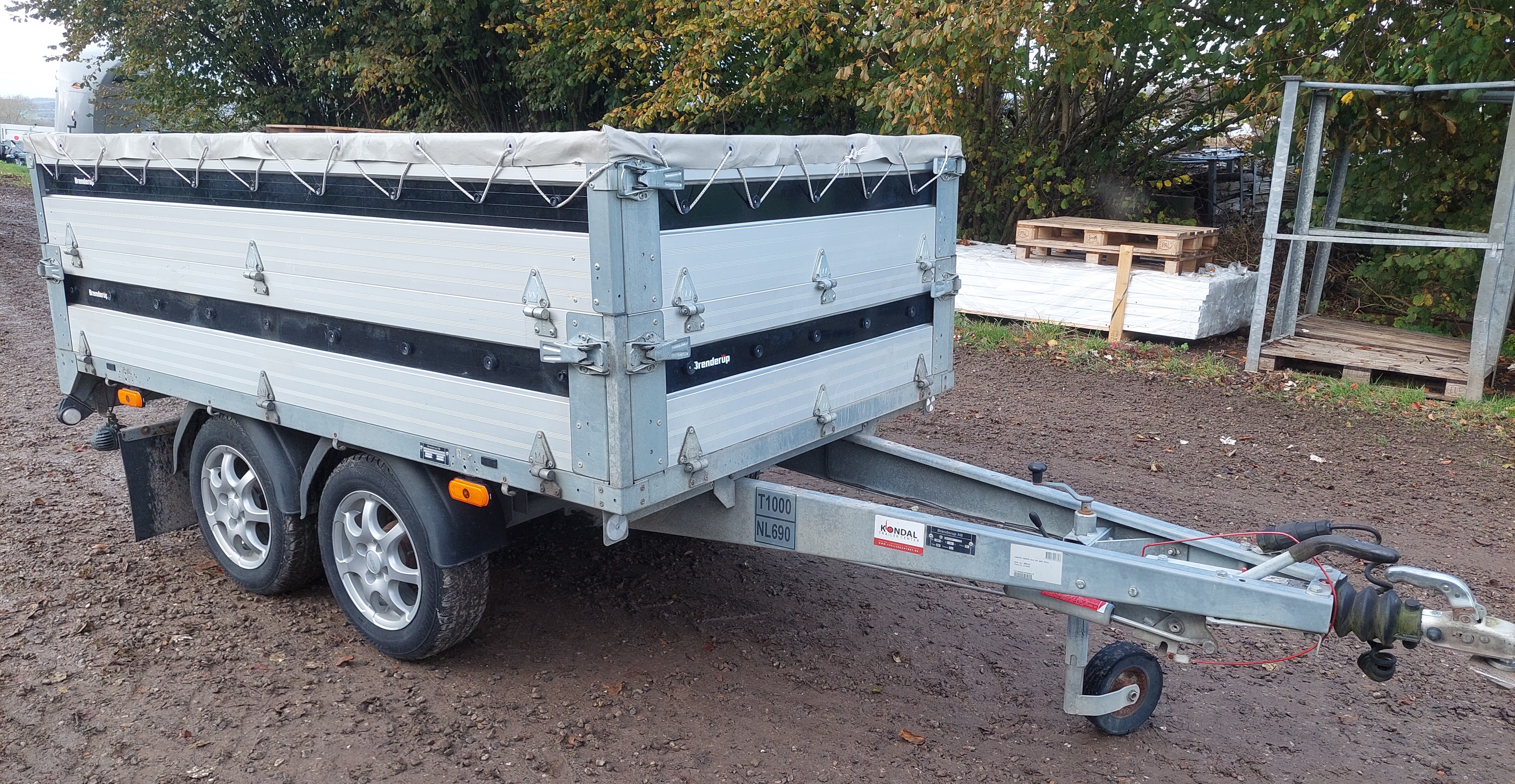 Ladtrailer 1000kg 1 døgn