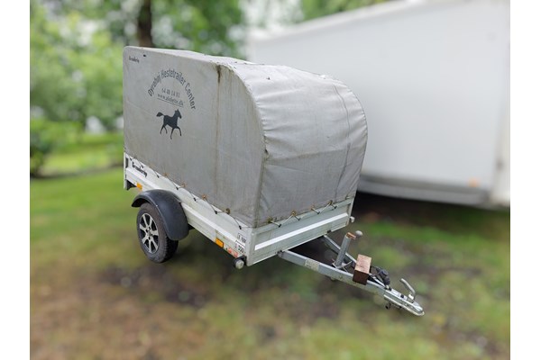 Pressenningstrailer 500kg 1 døgn